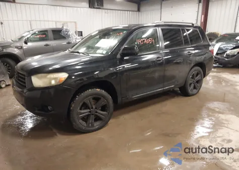 2008 Toyota Highlander Sport из США, поврежденный, VIN JTEES43A482082760